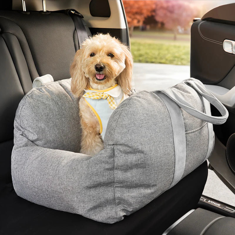 Letto per seggiolino auto per cani - Compagno di viaggio perfetto - Amorequattrozampe