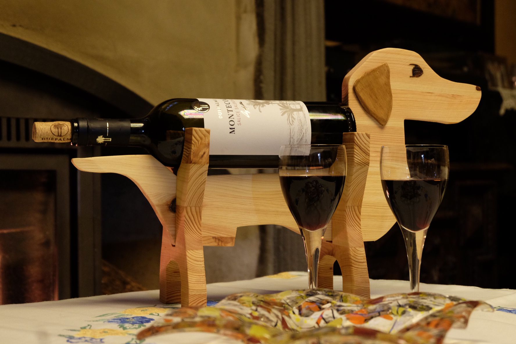 Porta Vino a Forma di Animale: Un Pezzo Unico per gli Amanti del Vino e degli Animali - Amorequattrozampe - Amorequattrozampe