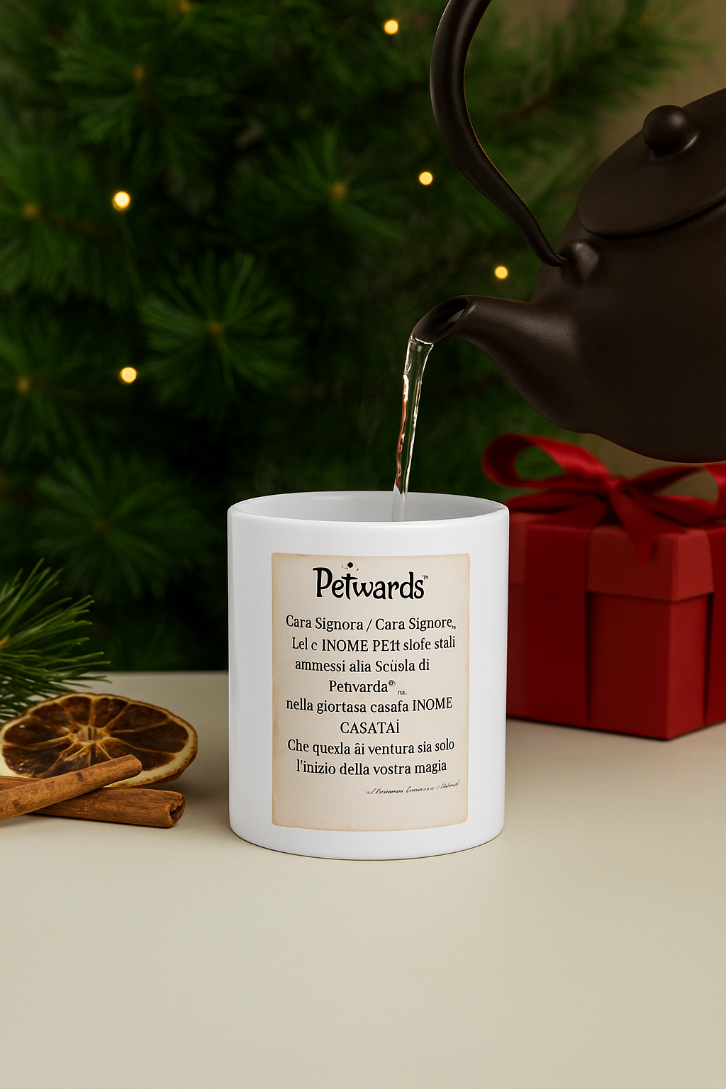 Tazza Petwards™ – La Lettera Magica del Tuo Pet è Arrivata - (Personalizzata)