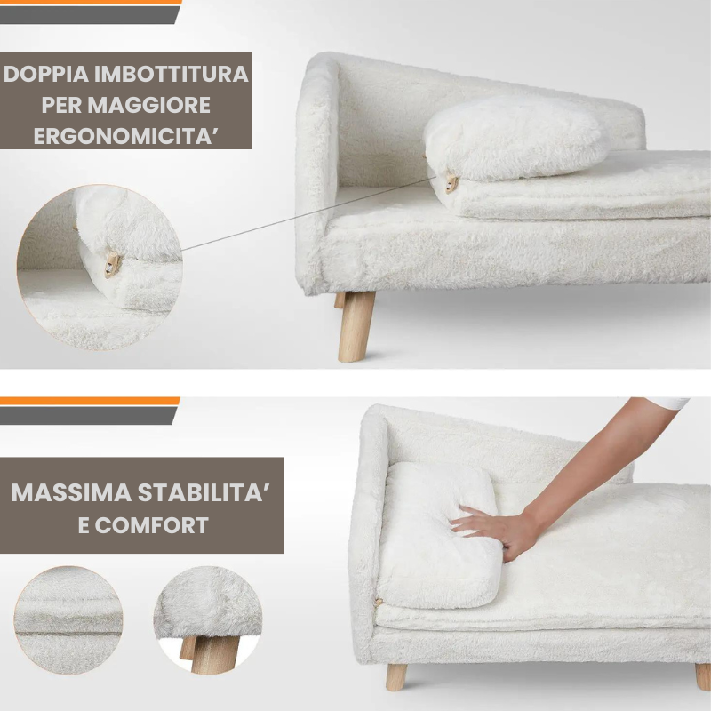 SofaBed Pet - Design e comfort per il tuo animale - Amorequattrozampe - Amorequattrozampe