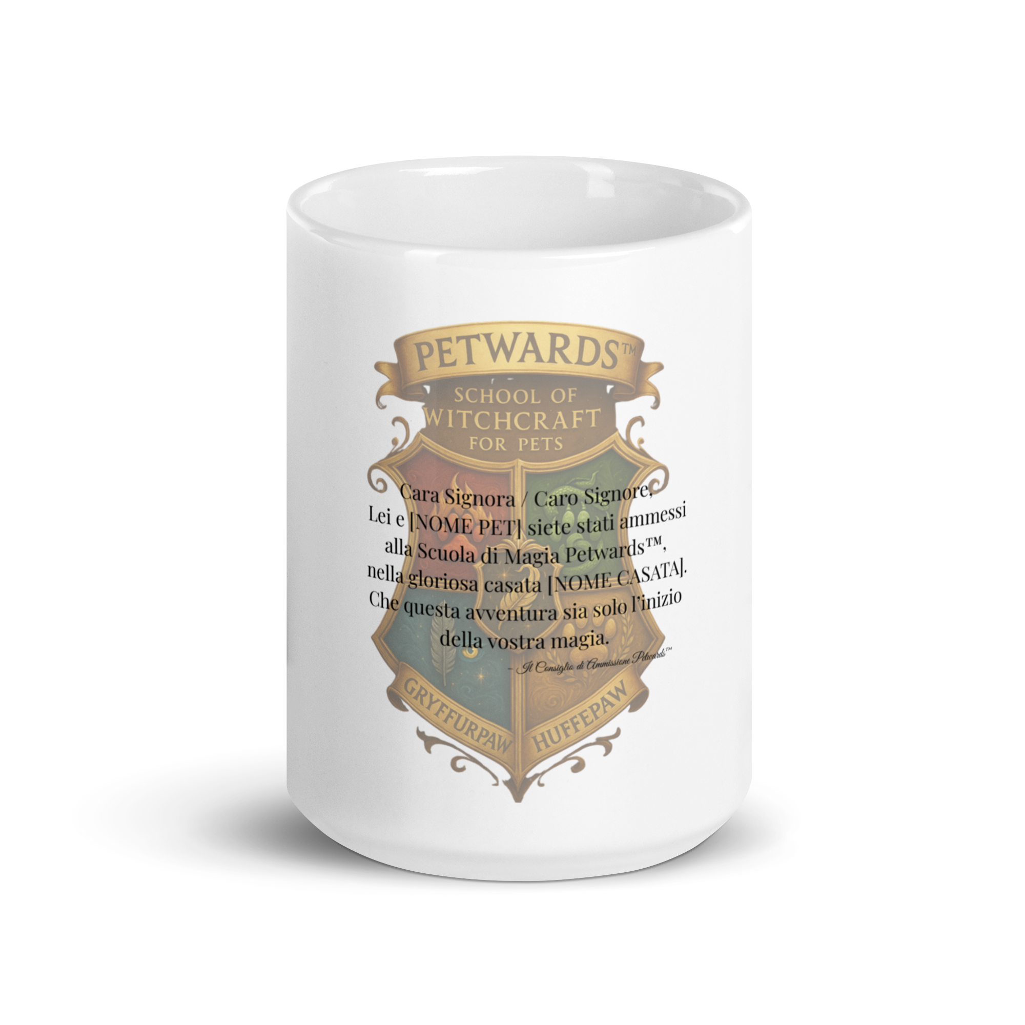 Tazza Petwards™ – La Lettera Magica del Tuo Pet è Arrivata - (Personalizzata)