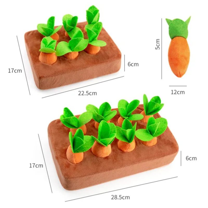 Carrot FunTime Chew Toy - Amorequattrozampe - Amorequattrozampe